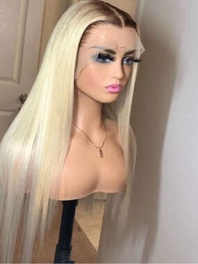 Blonde 13x6 HD Lace Front Human Hair Wig